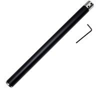 12mm Interchangeable Aluminum Alloy Grip Handle for Carbide Tipped Woodturning Lathe Tool Bar with Hexagon Wrench