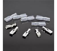 12mm Metal Push Button Switch Flat Head Ring 3-6V 12V 24V 220V Self-reset Momentary Car Auto Eng Red Green 1Pcs(5pcs each,12-24V)