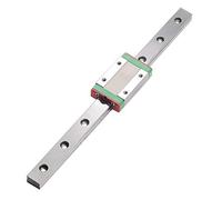 12mm Miniature Linear Slide Rail Guide + 300mm MGN12H Sliding Block DIY CNC 3D Printer