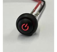 12mm Momentary And Latching NO Types Special Symbol Push Button Car Switch 48V 1Pcs(8,Momentary)