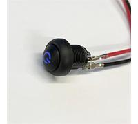 12mm Motorcycle Light Scooter Electric Illuminated Momentary Locking Plastic PushButton Switch For Craft 12V 1Pcs(Pink,Momentary)