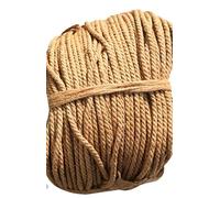 12mm Natural Jute Rope Hessian Cord Twisted Braided Rustic Shabby Craft Boating Garden Decking DIY (20, 12)