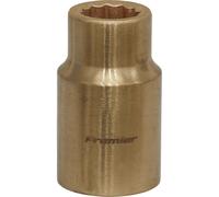12mm Non-Sparking WallDrive Socket - 1/2" Square Drive - Beryllium Copper