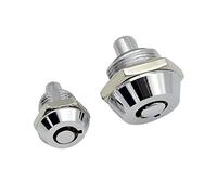 12MM Press Lock P12-21 Billboard Lock Small Plum Blossom Lock Light Box Telescopic Lock Mechanical Lock Small Cabinet Lock 1Pcs (Color : Large)