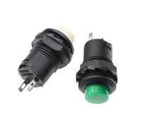 12mm Push Button Switch Self-Reset/Self-Locking, DS428 DS427 Momentary Or Latching Pushbutton, Multiple Colors, 5 Or 20 Pack(10mm,Self locking,5PCS)