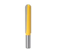 12mm Shank 1/2″ Shank CNC Carbide End Mill Tool Long Blade Round Nose Bit Core Box Router Bit - Long Reach Woodworking Tools(12mmX12.7mmX76mm)