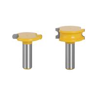 12mm Shank Rabbet Router Bit 38.1 x 6.35mm Woodworking Tool | 12mm shank with 38.1 x 6.35mm cutting profile for precise wood joint fabrication