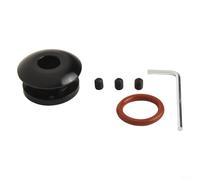 12mm Shift Knob Retainer Premium Aluminum Limiter for Gear Head with Enhanced Shifting Experience and Easy Installation (black)