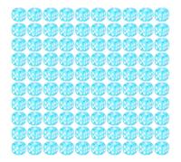 12mm Six Sided Dices Acrylics Game Dices Classroom Colorful Teaching Dices Educational Counting Toy Math Learning Tool