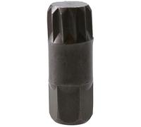 12mm Spline Bit 30mm Length 10mm Shank Chrome Vanadium Hardened Triple Square