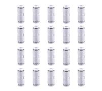 12mm Straight Pneumatic Fittings, 20 Pcs Air Line Fittings Connector, Plastic Push Quick Connect Couplings, Air Tool Accessories for Pipe Tube, White