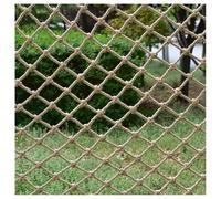 12mm Thick Heavy Duty Hemp Rope UV Resistant Anti Fall Fence Netting for Indoor & Outdoor Use Durable 2m x 9m Retro Design Truck Trailer Mesh