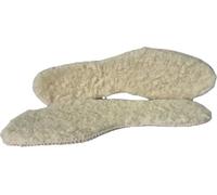 12mm Thick Sheepskin Mountain Hiking Insoles, Natural Wool Inserts for Cross-Road & Trekking Boots, Plastic-Free Eco Texon Backing, Handmade EU44/UK9,5