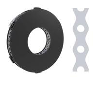 12mm x 0.7mm Multi Purpose Perforated Fixing Band Thin Galvanised Steel Strap Banding Perforated Tape Roll TM10 (10 Metres)