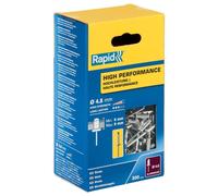 12mm x 4.8mm, High Performance Rivets - 300 Pack - 5001436