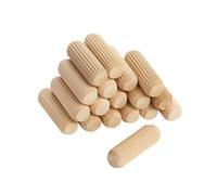 (12mm x 50mm, Pack Of 100) Fort Fasteners® Wooden Dowel Pins Assorted Sizes