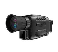12MP 1080P 4X Digital Zoom Monocular Infrared Night-Visions Device Day Night Use Photo Video Playback Modes 200M Full Dark Viewing Distance for Outdoor Hunts Boating Journey/98 ( Color : Black , Size