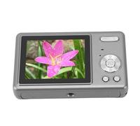 12MP 1080P Digital Camera 16X Zoom, 2.4in TFT Screen, Burst Shooting Sports Countdown, Smile Detection, Beautiful Filters, AF for Kids, Graduations, Holidays (Grey)