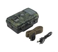 12MP 1080P Trail Camera with 940nm No-Glow For Night Vision, 0.8s Trigger IP66 Weatherproof Hunting Game Cam for Wildlife Monitoring