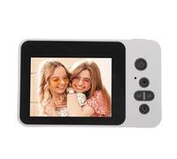 12MP Compact Digital Camera with HD Dual Lens, 1080P Video Recording, Easy to Use,Long Battery Life, Selfie Camera for Photography (White)