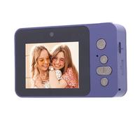 12MP Compact Digital Camera with HD Dual Lens, 1080P Video Recording, Easy to Use,Long Battery Life, Selfie Camera for Photography (Purple)