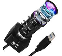 12MP High Speed Varifocal USB Camera High Speed 4K 60FPS Webcam Manual Zoom PC CAMERA 1080P 230FPS Webcamera 3000P 30fps 5-50mm 10X Variable Focus WEB Cam for Computer Jetson Nano Raspberry Pi