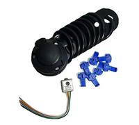 12N 7 PIN SOCKET PRE-WIRED AUDIBLE KIT TRAILER TOWING 1.5 METERS MAYPOLE MP383B