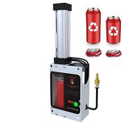 12oz/16oz Pneumatic Can Crusher, Aluminum Can Crusher for Recycling, Wall Mounted Can Smasher, Automatic Discharge after Crushed, Safe and Efficient Recycling Tools.