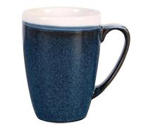 12oz - 34cl ~Churchill Monochrome Sapphire Blue Profile Mug, MOBLVM121