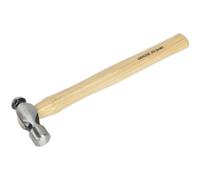 12oz Ball Pein Pin Hammer - Hickory Wooden Shaft - Drop Forged Carbon Steel Loops Metallics One Size