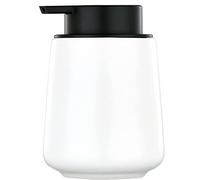 12Oz White Soap Dispenser - Ceramic Lotion Hand Soap Dispenser with Easy-to-Press Pump, Refillable Liquid Hand Soap Dispenser for Bathroom, Dish Soap Dispenser for Kitchen