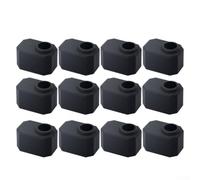 12Pack Black Silicone Cover for 3D Printer Heating Block