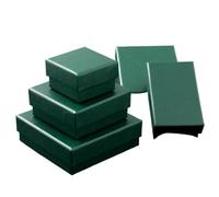 12pack Cardboard Jewelry Box Earings Rings Necklace Storage Boxes 7x9x3cm Kraft Paper Travel Wedding Gift Case for Birthday Jewellery(Color-02,7x7x3cm)