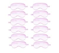 12PACK Silky Sleep Masks Satin Eye Mask Silk Eyes Cover for Sleeping Blackout Eyeshades Soft Blindfold Travel Nap Gifts