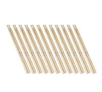 12Pair 5A/7A Drum Stick Comfortable Hand Grip Drumstick Nonslip Light Weight Maple Wood Drumsticks For Drummer Beginner Maple Wood Drum Stick Practical Light Weight Flexible Drumsticks