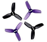12Pairs 2025 2X2.5X3 2inch 3-Blade Propellers For Brushless Motor FPV RC Racing Drone Use(12Pairs Purple)