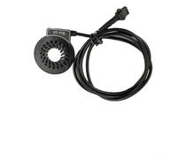 12PAS Sensor for KT-V12L E-Bike Pedal Assist with Dual Hall Detection - High Sensitivity 80cm Cable SM-3A Interface Black Plastic