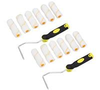 12pc 4” Mini Roller and Sleeves Set for Gloss Emulsion Paints Painting Decorating