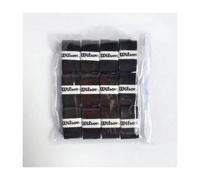 (12PC Black) 12PCS Wilson Tennis Racket Overgrip Sweat Band Absorption Grip PU Non-slip Racket Handle Grip Tennis Griptape Padel Grip PRO