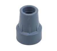 12Pc Cane Tips Rubber Walking Hiking Stick Metal Ferrule Bottom End Cover Cane Crutch Pad Rubber Heavy Duty Crutch Tips(Gray)