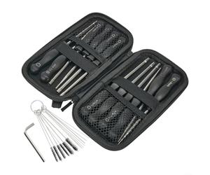 12pc Carburetor Tool Kit for 2-Cycle Engines Splined D Hex