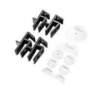 12pc Heavy Duty Alignment Clamps Strong ABS Alignment Tool for Furniture Assembly Cabinet Making & Carpentry Work Accuracy Positioning Clamps for Carpentry