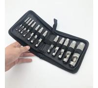 12PC Hollow Punch Hole Puncher, Round Leather Hole Punching Tools, For Belt Canvas Bag Round Punch, 3-16mm,3-19mm,3-25mm
