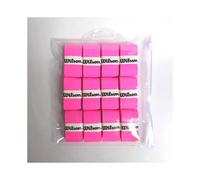 (12PC Pink) 12PCS Wilson Tennis Racket Overgrip Sweat Band Absorption Grip PU Non-slip Racket Handle Grip Tennis Griptape Padel Grip PRO