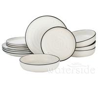 12pc Speckle Dinner Set
