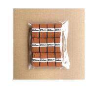 (12PC Yellow-brown) 12PCS Wilson Tennis Racket Overgrip Sweat Band Absorption Grip PU Non-slip Racket Handle Grip Tennis Griptape Padel Grip PRO
