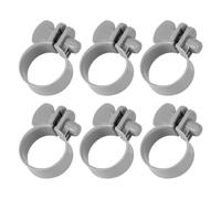 12pcs 1-1/4" Plastic Hose Clamps for Summer Escape Intex Coleman