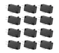 12Pcs 125V/250V 16A SPDT Snap Action Button
