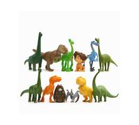 (12pcs) 12pcs/Set The Good Dinosaur Mini Figures Cute Cartoon Miniatures PVC Toy Gift