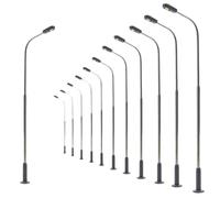 12pcs 14CM Model Railway Lights Warm White light Gauge Light Layout Model Building Mini Model Architectural Miniature Scenes Accessories